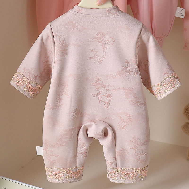 2026 봄 가을 유아 소녀 옷 중국 스타일 귀여운 꽃 - Newborn Baby Girl Romper Floral 리뷰 및 가격