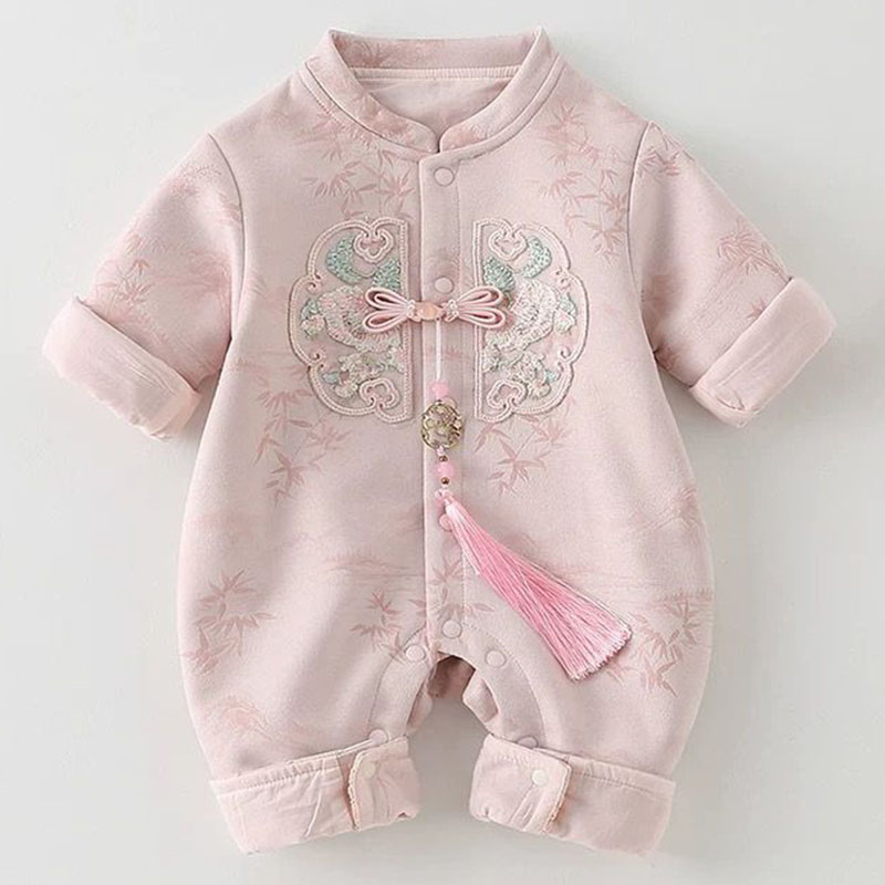 2026 봄 가을 유아 소녀 옷 중국 스타일 귀여운 꽃 - Newborn Baby Girl Romper Floral 리뷰 및 가격