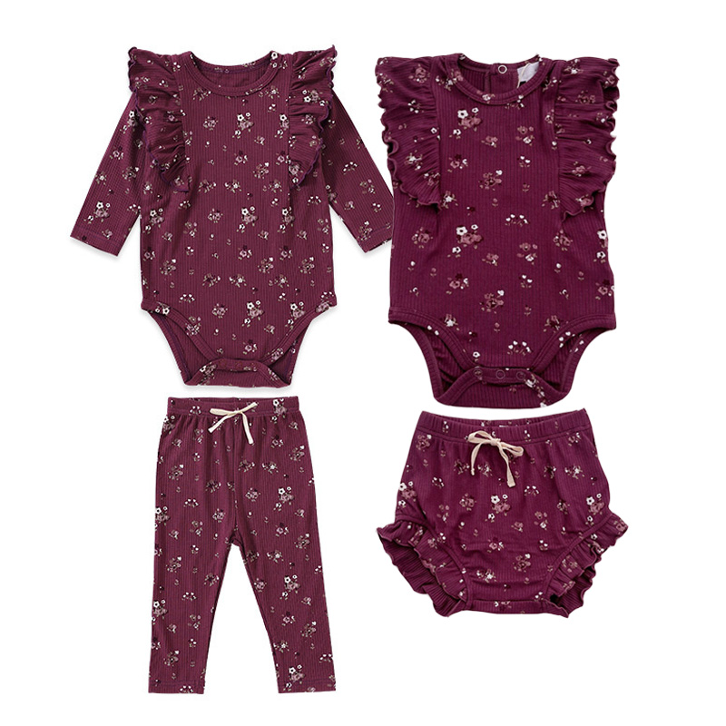 0-24M 신생아 여아 의류 세트 봄 여름 2Pcs 아 - Newborn Baby Girl Romper Floral 리뷰 및 가격