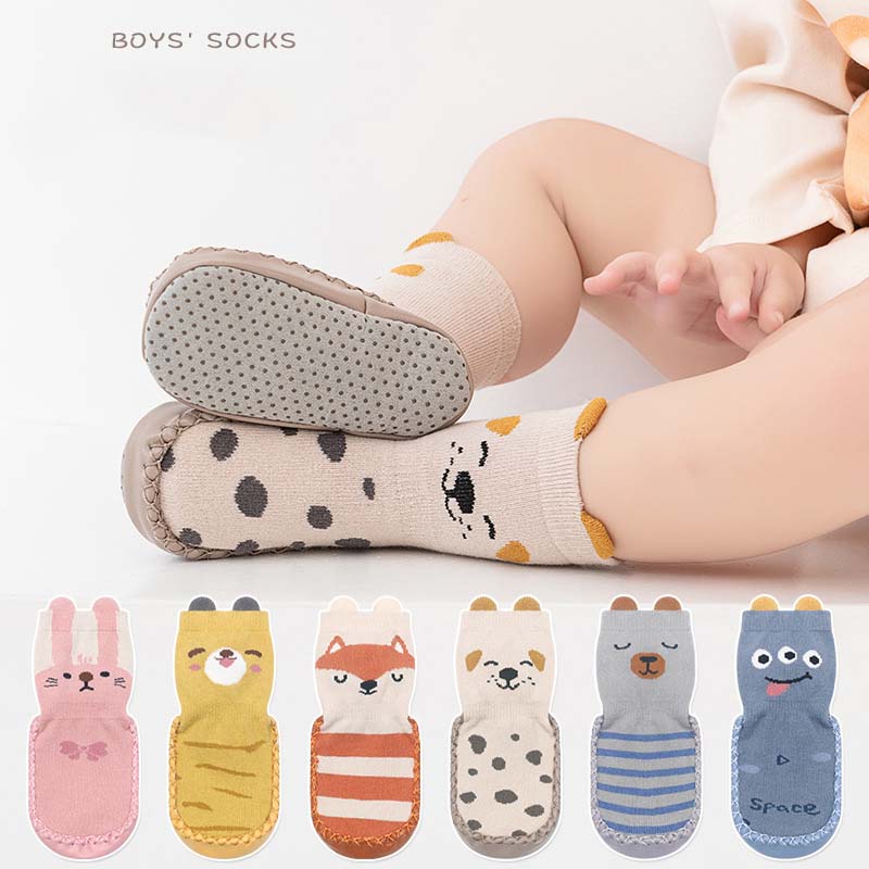 UNITIM 봄 아기 프리워커 귀여운 만화 동물 어린이 - Unisex Baby Socks Non Slip 리뷰 및 가격